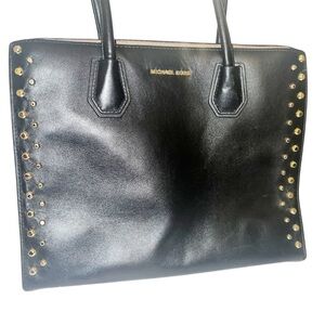 Michael Kors Mercer Studded Leather Handbag